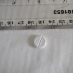 White Nitrazepam pill — Nitrazepam — Camden, Westminster (NW1), England