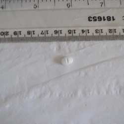 White Zopiclone pill — Zopiclone — Manchester (M2), England