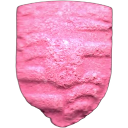 Pink Porsche pill — Unknown — Barcelona, Spain