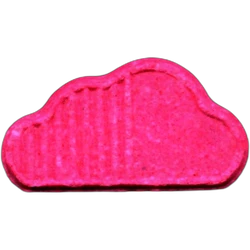 Pink Soundcloud ecstasy pill (XTC) — MDMA 156mg — Barcelona, Spain