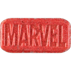 Red Marvel ecstasy pill (XTC) — MDMA 251mg — Zürich, Switzerland