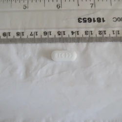 White Co-codamol pill — Codeine; Paracetamol — North Somerset, Somerset (BS24), England