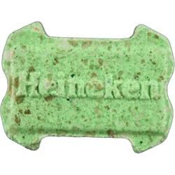Green Heineken ecstasy pill (XTC) — MDMA 154mg — Zürich, Switzerland