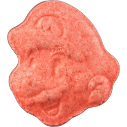 Orange Super Mario ecstasy pill (XTC) — MDMA 162mg — Zürich, Switzerland