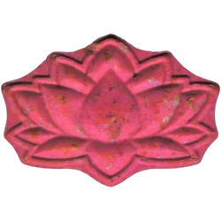 Pink Lotus ecstasy pill (XTC) — MDMA 207mg — Madrid, Spain