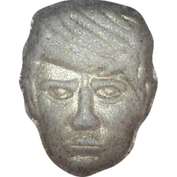 Grey Trump ecstasy pill (XTC) — MDMA 107mg — Vienna, Austria