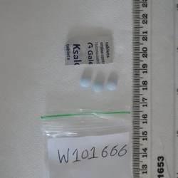 Blue Galenika Ksalol pill — Alprazolam — East Riding of Yorkshire (HU10), England