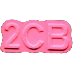 Pink 2cb pill — 2C-B 8mg — Barcelona, Spain