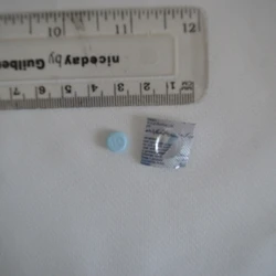 Blue Valium pill — Diazepam — Sheffield (S2), England