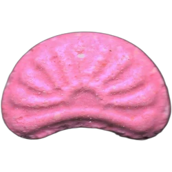 Pink Sunrise ecstasy pill (XTC) — MDMA 128mg — Madrid, Spain