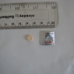 Yellow Sedil Diazepam pill — Diazepam — South Lanarkshire (ML3), Scotland