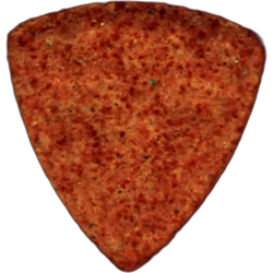 Orange Tesla ecstasy pill (XTC) — MDMA 86mg; Caffeine 3mg — Barcelona, Spain
