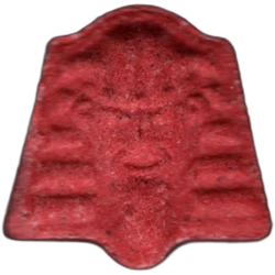 Red Pharaoh ecstasy pill (XTC) — MDMA 100mg — Barcelona, Spain