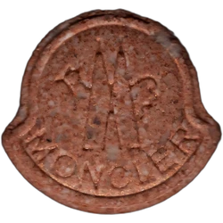 Brown Moncler ecstasy pill (XTC) — MDMA 176mg — Barcelona, Spain