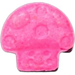 Pill Mushroom — MDMA 132mg; Caffeine 53mg; Lactosa — Granada, Spain