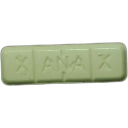White Xanax pill — Ethylflualprazolam — Graz, Austria