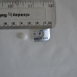 White Bensedin pill — Diazepam — Camden, Westminster (NW1), England