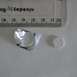 White Nitrazepam pill — Nitrazepam — Camden, Westminster (NW1), England