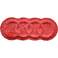 Pink Audi RS ecstasy pill (XTC) — MDMA 147mg — Barcelona, Spain