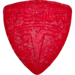 Orange Tesla ecstasy pill (XTC) — MDMA 163mg — Vienna, Austria
