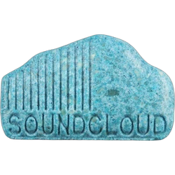Blue Soundcloud ecstasy pill (XTC) — MDMA 169mg; Unknown 8% — Zürich, Switzerland