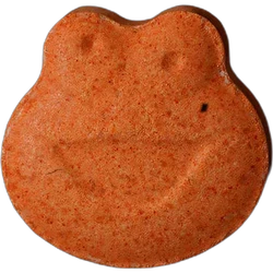 Orange Frog ecstasy pill (XTC) — MDMA 131mg — Berlin, Germany
