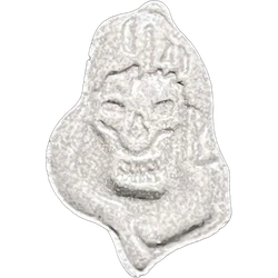 Grey Grim Reaper ecstasy pill (XTC) — MDMA 202mg — Málaga, Spain