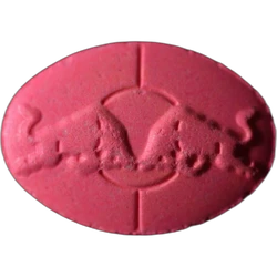 Red Red Bull ecstasy pill (XTC) — NEP — Basel, Switzerland