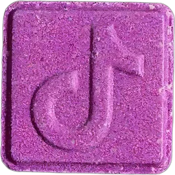 Blue TikTok ecstasy pill (XTC) — MDMA 137mg — Berlin, Germany