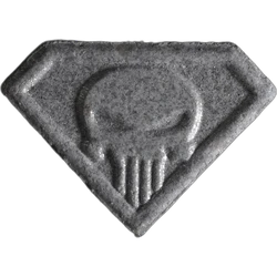 Grey Punisher ecstasy pill (XTC) — MDMA 229mg — Bern, Switzerland