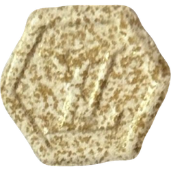 Orange Louis Vuitton ecstasy pill (XTC) — MDMA 191mg — Slovenia