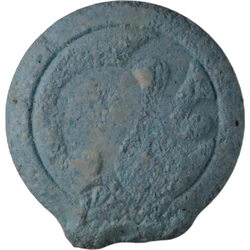 Blue Barbie ecstasy pill (XTC) — MDMA 171mg — Zürich, Switzerland