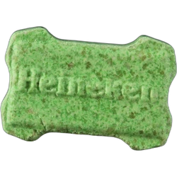 Green Heineken ecstasy pill (XTC) — MDMA 185mg — Zürich, Switzerland
