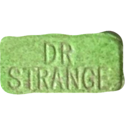 Green Marvel ecstasy pill (XTC) — MDMA 151mg — Slovenia