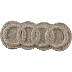 Grey Audi RS ecstasy pill (XTC) — MDMA 196mg — Zürich, Switzerland