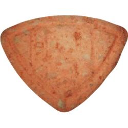 Pink Maybach ecstasy pill (XTC) — MDMA 192mg — Vienna, Austria