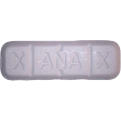 White 2 pill — Flualprazolam — Vienna, Austria