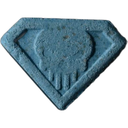 Blue Punisher ecstasy pill (XTC) — MDMA 149mg — Basel, Switzerland