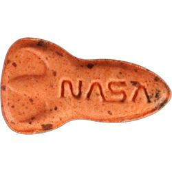 Orange NASA pill — 2C-B 17mg — Zürich, Switzerland