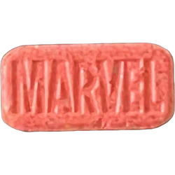 Marvel Marvel ecstasy pill (XTC) — MDMA 235mg — Málaga, Spain