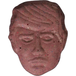 Grey Trump ecstasy pill (XTC) — MDMA 54mg; PMMA 49mg — Biel, Switzerland