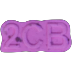 Pink 2C-B pill — 2C-B 17mg — Genf, Switzerland