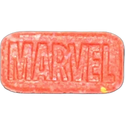 Marvel Marvel ecstasy pill (XTC) — MDMA 183mg — Granada, Spain