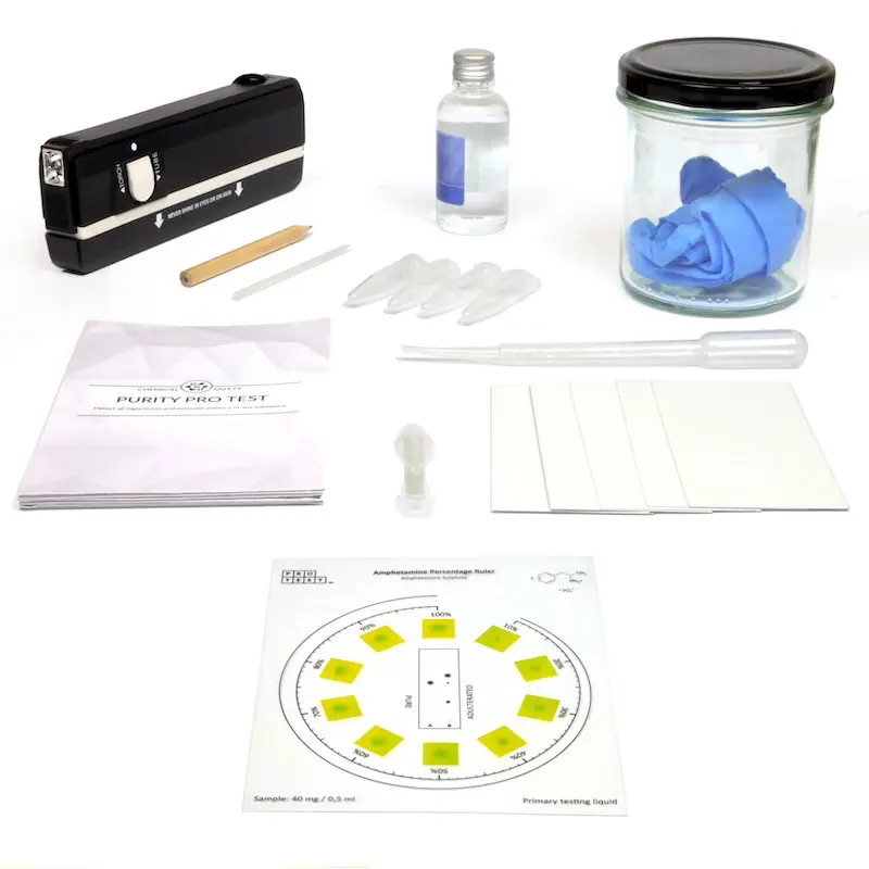 Amphetamine Test Kit (Thin Layer Chromatography)
