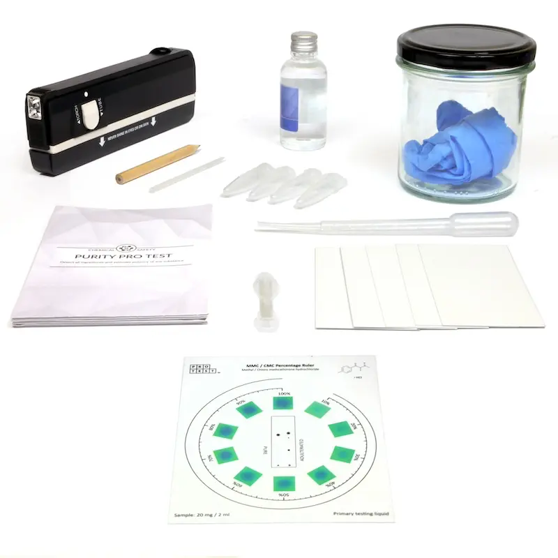 Mephedrone Test Kit (Thin Layer Chromatography)