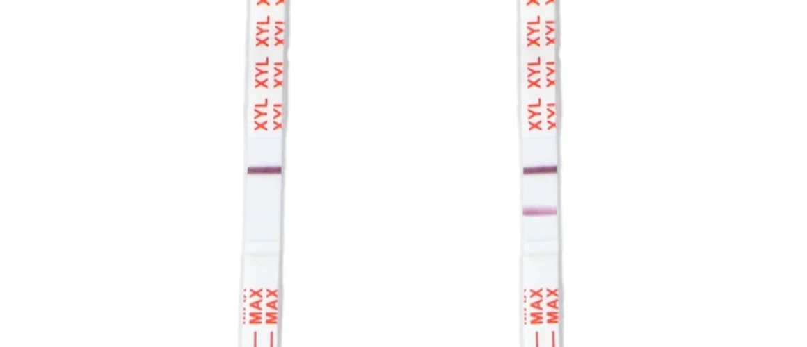 Test strip for xylazine