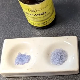 LSD Hofmann reagent blue color change