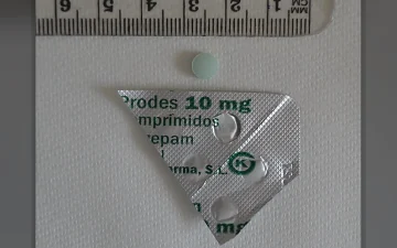 Valium pills (Diazepam)