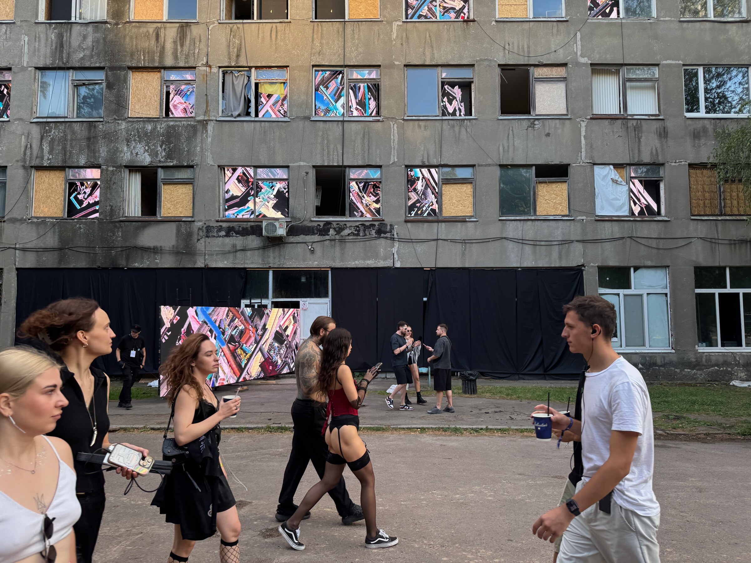 Brave Factory installation in windows damaged by Russian drones