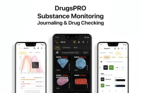 DrugsPRO drug checking app